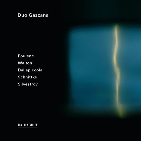 Duo Gazzana - Poulenc/Walton/Dallapiccola/Schnittke/Silvestrov, CD