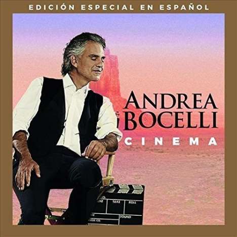 Andrea Bocelli: Cinema (Edicion-Especial Espanol), 1 CD und 1 DVD
