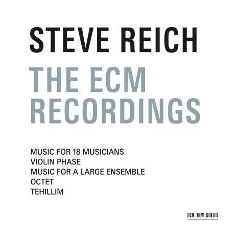 Steve Reich (geb. 1936): The ECM Recordings, 3 CDs