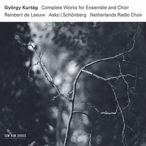 György Kurtag (geb. 1926): Sämtliche Werke für Ensemble &amp; Chor, 3 CDs
