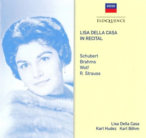 Lisa della Casa in Recital, CD