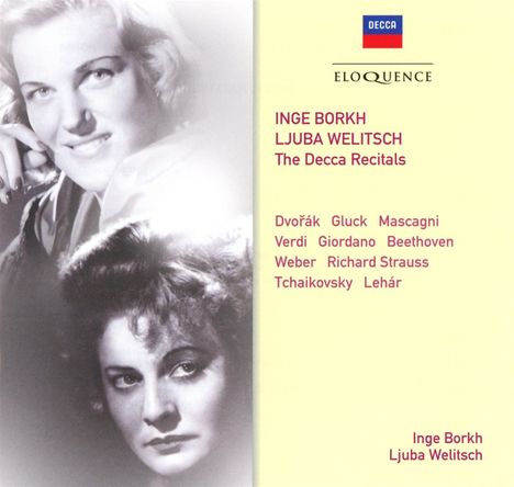 Inge Borkh &amp; Ljuba Welitsch - The Decca Recitals, 2 CDs