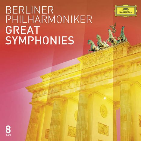 Berliner Philharmoniker - Great Symphonies, 8 CDs
