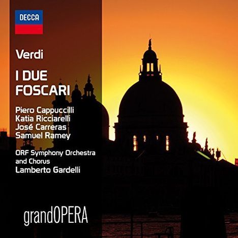 Giuseppe Verdi (1813-1901): I due Foscari, CD