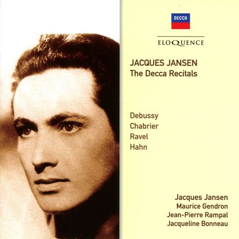 Jacques Jansen - The Decca Recitals, CD