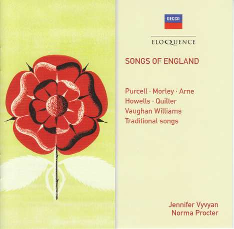 Jennifer Vyvyan &amp; Norma Procter - Songs of England, CD