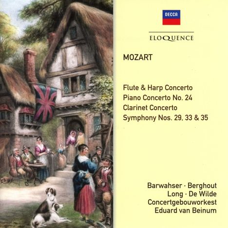 Wolfgang Amadeus Mozart (1756-1791): Symphonien Nr.29,33,35, 2 CDs