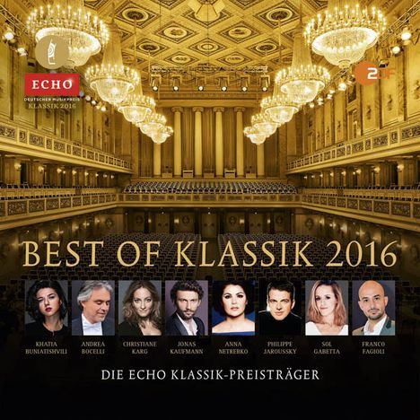 Best of Klassik 2016 - Die Echo Klassik Preisträger, 3 CDs