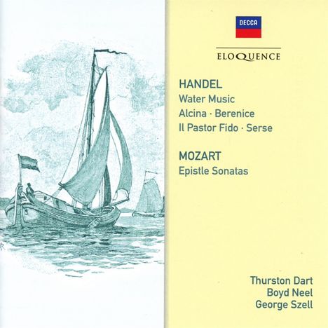 Georg Friedrich Händel (1685-1759): Wassermusik, CD