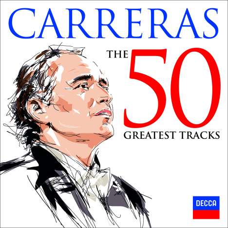 Jose Carreras - The 50 Greatest Tracks, CD