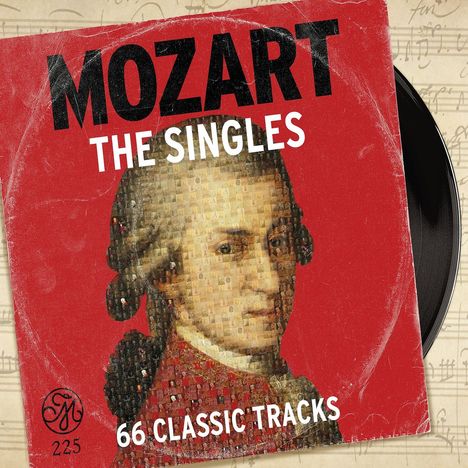 Wolfgang Amadeus Mozart (1756-1791): Mozart 225 – The Singles (66 Classic Tracks), 3 CDs