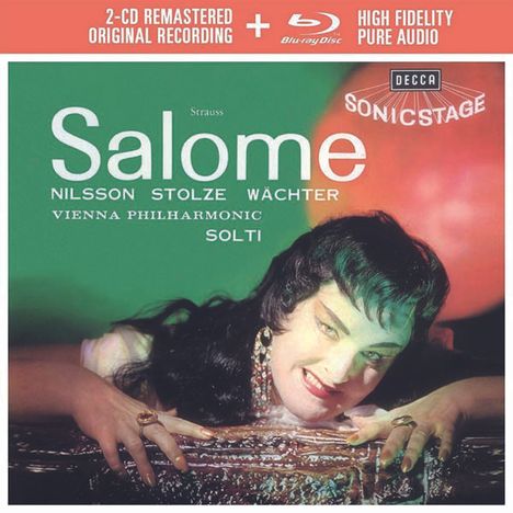 Richard Strauss (1864-1949): Salome (Deluxe-Ausgabe mit Blu-ray Audio), 2 CDs und 1 Blu-ray Audio