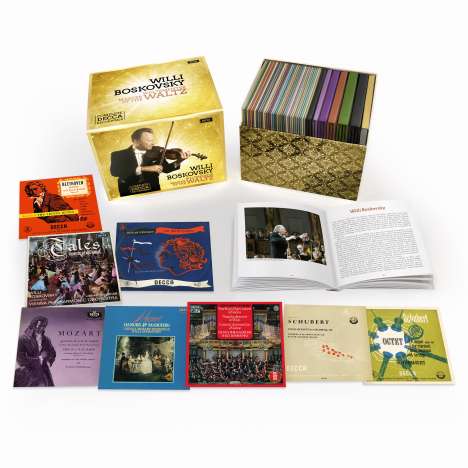Willi Boskovsky - Complete Decca Recordings, 50 CDs und 2 DVDs
