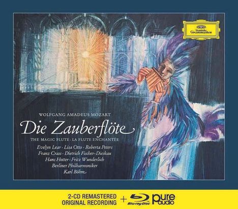 Wolfgang Amadeus Mozart (1756-1791): Die Zauberflöte (Deluxe-Ausgabe mit Blu-ray Audio), 2 CDs und 1 Blu-ray Audio