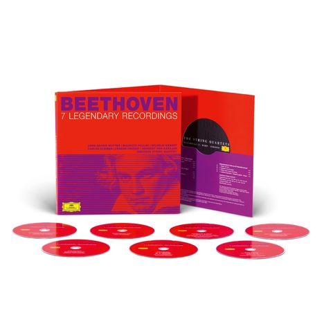 Ludwig van Beethoven (1770-1827): Beethoven - 7 Legendary Recordings, 7 CDs
