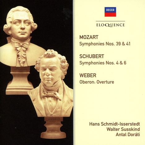 Wolfgang Amadeus Mozart (1756-1791): Symphonien Nr.39 &amp; 41, 2 CDs