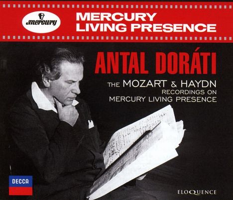 Antal Dorati - The Mozart &amp; Haydn Recordings on Mercury Living Presence, 4 CDs