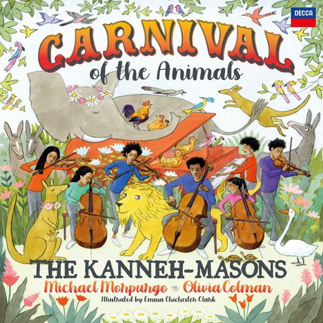 Camille Saint-Saens (1835-1921): Karneval der Tiere (Kammermusik-Version / Deluxe-Ausgabe im Buch), CD