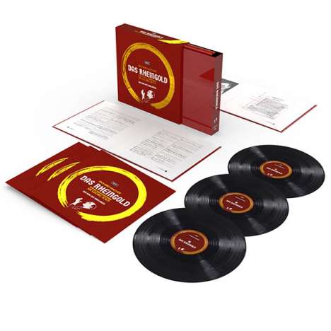 Richard Wagner (1813-1883): Der Ring des Nibelungen (Georg Solti) - Teil 1 "Das Rheingold" (180g Vinyl / halfspeed-Verfahren), 3 LPs