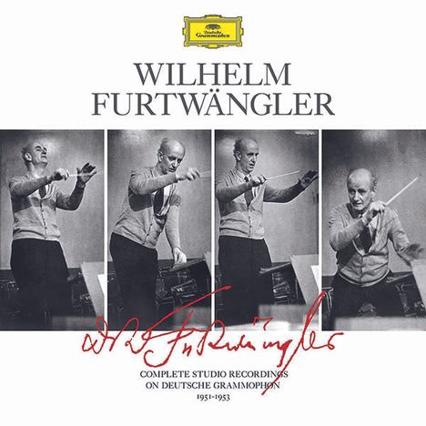 Wilhelm Furtwängler - Complete Studio Recordings on Deutsche Grammophon (limitierte &amp; nummerierte Deluxe-Vinyl-Edition), 4 LPs