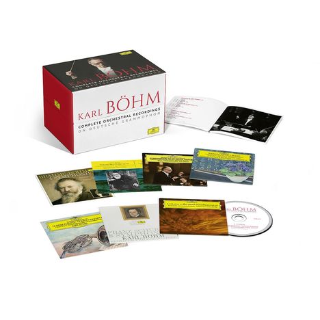 Karl Böhm - Complete Orchestral Recordings on Deutsche Grammophon, 67 CDs und 1 Blu-ray Audio