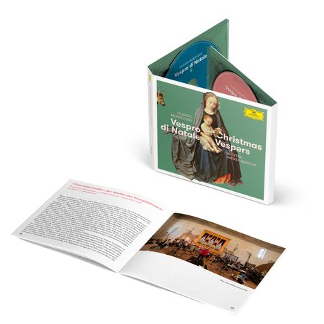 Claudio Monteverdi (1567-1643): Vespro di Natale (Eine rekonstruierte Vesper zu Weihnachten), 2 CDs