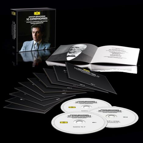 Anton Bruckner (1824-1896): Symphonien Nr.0-9, 10 CDs