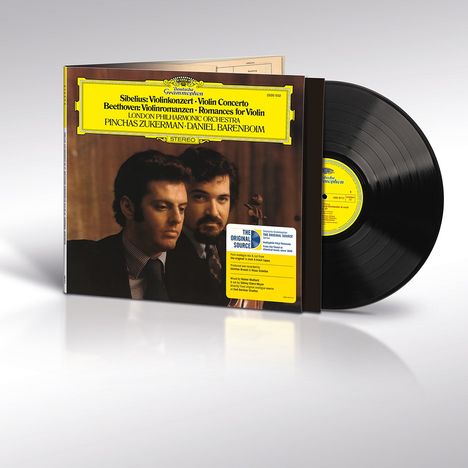 "Violin Concerto", "Romances for Violin", "LONDON PHILHARMONIC ORCHESTRA", Pinchas Zukerman, Daniel Barenboim. Ein Vinylalbum.