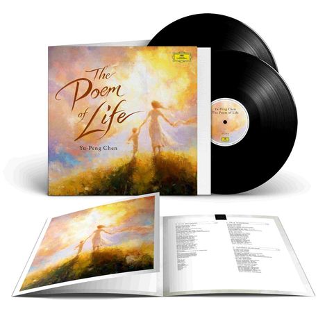 „The Poem of Life“ von Yu-Peng Chen. Zwei Schallplatten. Cover zeigt eine malerische Szene mit zwei Personen in Landschaft.
