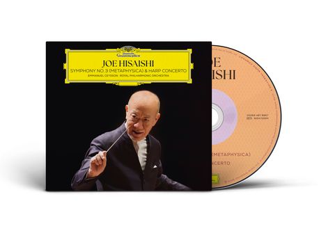 "Joe Hisaishi Symphony No. 3 (Metaphysica) & Harp Concerto" zeigt einen Dirigenten beim Dirigieren.