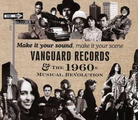 Make It Your Sound, Make It Your Scene: Vanguard Records - The 1960s Musical Revolution, 4 CDs