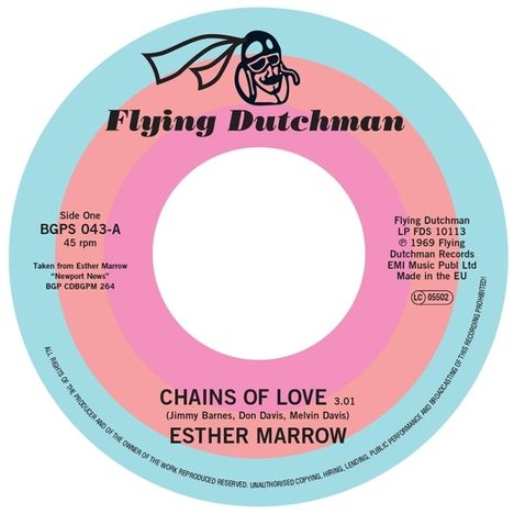 "Queen" Esther Marrow: Chains Of Love, Single 7"