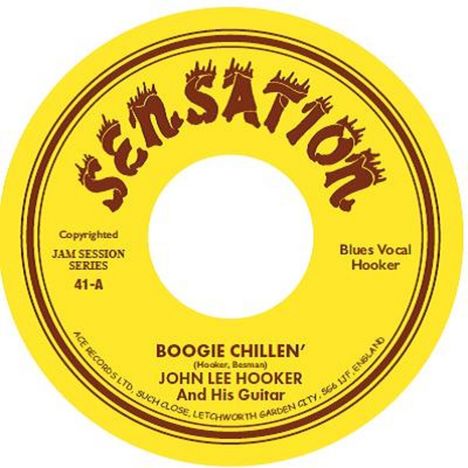 John Lee Hooker: Boogie Chillen' (Lim. 75th Anniversary 45 Edition), Single 7"