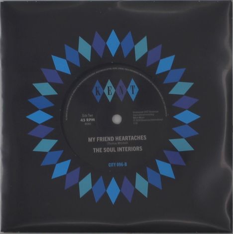 The Soul Interiors: The Inside Guys / My Friend Heartaches, Single 7"