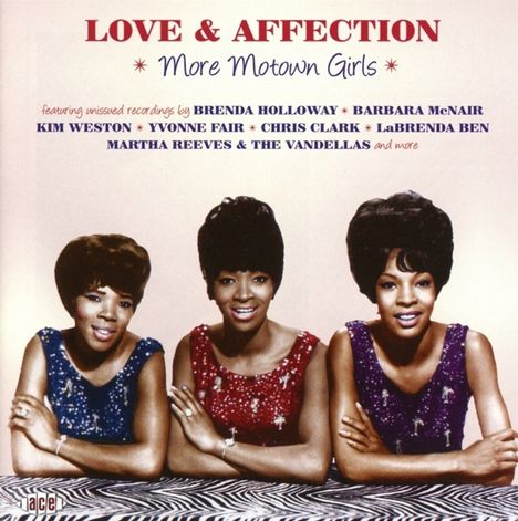 Love &amp; Affection: More Motown Girls, CD