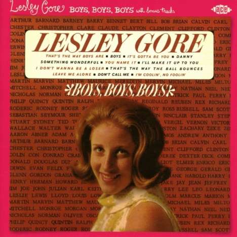 Lesley Gore: Boys, Boys, Boys (With Bonus Tracks), CD