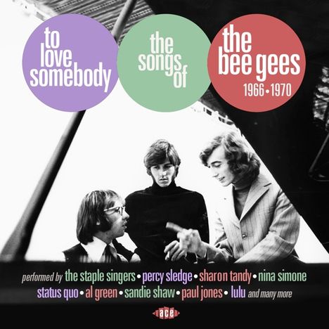 To Love Somebody: The Songs Of The Bee Gees 1966 - 1970, CD