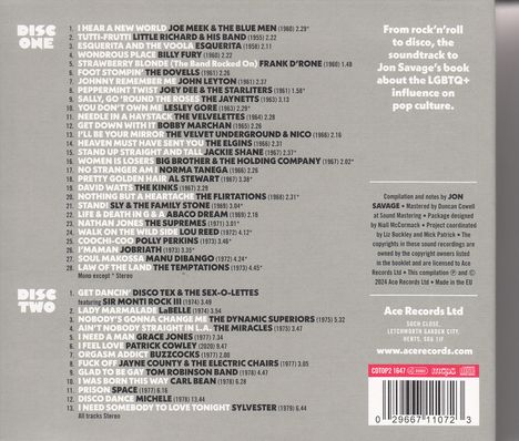 Various Artists: Jon Savage's The Secret Public-LGBTQ Pop Culture, 2 CDs