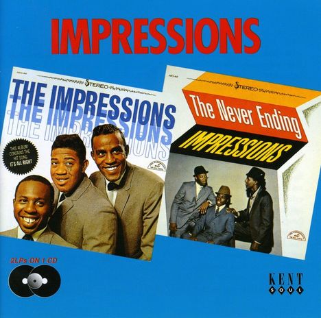 Impressions: The Impressions/Never Ending Impressions, CD