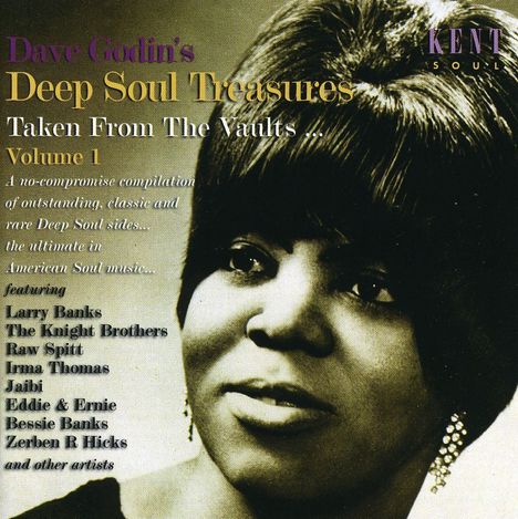 Dave Godin's Deep Soul Treasures 1, CD