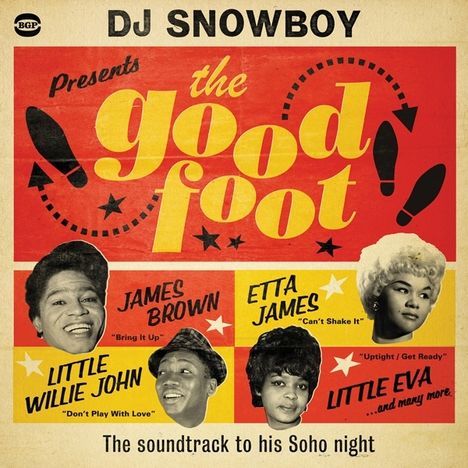 DJ Snowboy Presents The Good Foot: The Soundtrack To His Soho Night, 2 LPs