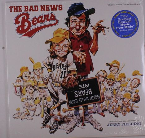 Jerry Fielding: Filmmusik: The Bad News Bears (O.S.T.) (Limited Edition) (Yellow Vinyl), LP