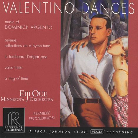 Dominick Argento (1927-2019): Valentino Dances, CD