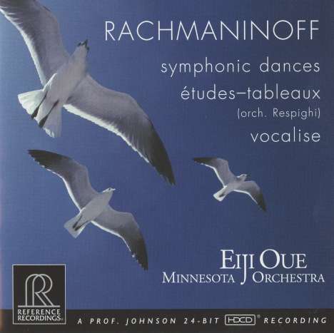 Sergej Rachmaninoff (1873-1943): Symphonische Tänze op.45 Nr.1-3, CD