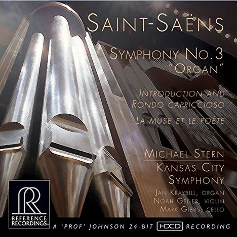 Camille Saint-Saens (1835-1921): Symphonie Nr.3 "Orgelsymphonie" (HDCD), CD