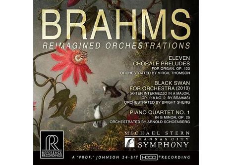 Johannes Brahms (1833-1897): Reimagined Orchestrations, CD