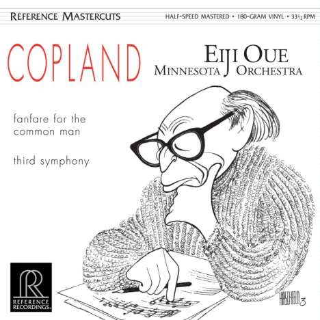 Aaron Copland (1900-1990): Symphonie Nr.3 (180g), LP