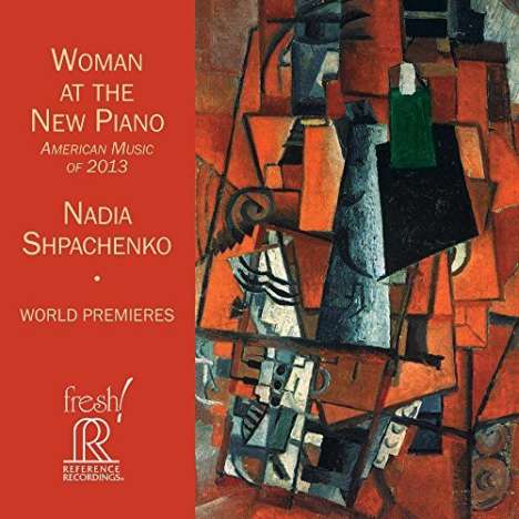 Nadia Shpachenko - Woman At The New Piano, CD