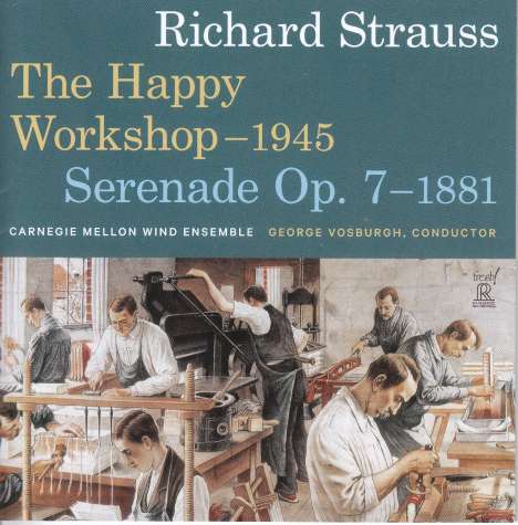 Richard Strauss (1864-1949): Sonatine für Bläser Nr.2 "Happy Workshop", CD