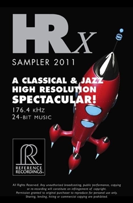 HRX-Sampler 2011 - A Classical &amp; Jazz High Resolution Spectacular, HRx Disc